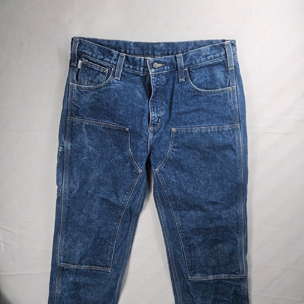 🔥 Carhartt FR Double Front Dungaree Jeans 🔥 - Picture 5 of 16